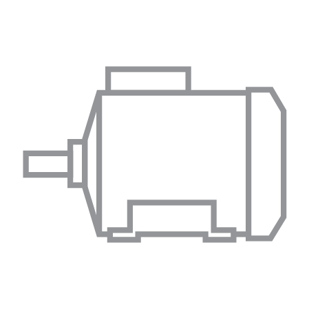 Icon for energy efficient & fast smart motor
