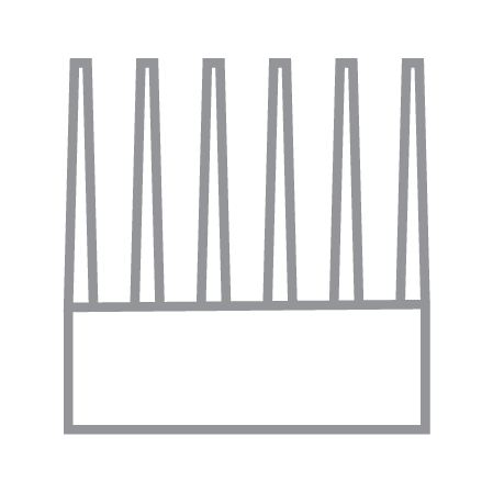 Icon for stainless steel DLC blade