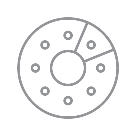 Icon for bright digital display